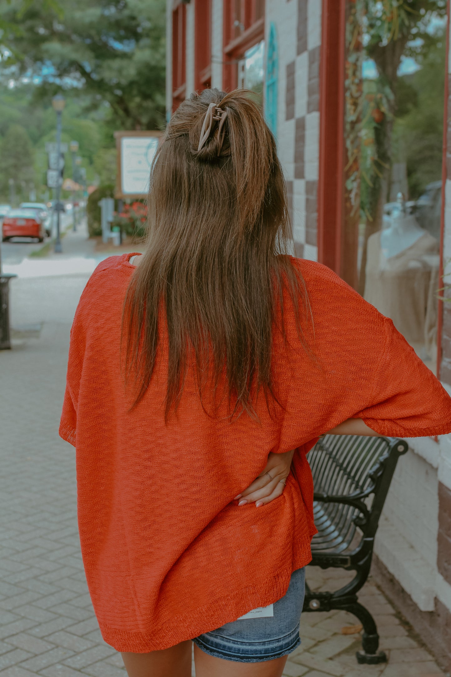 Lacey Top - Red