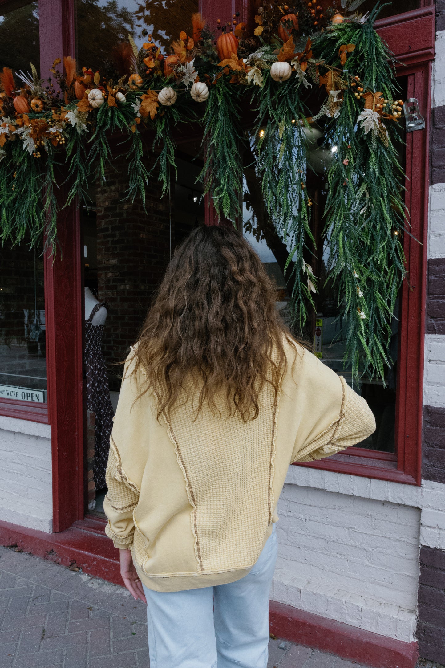 Abby Top - Yellow