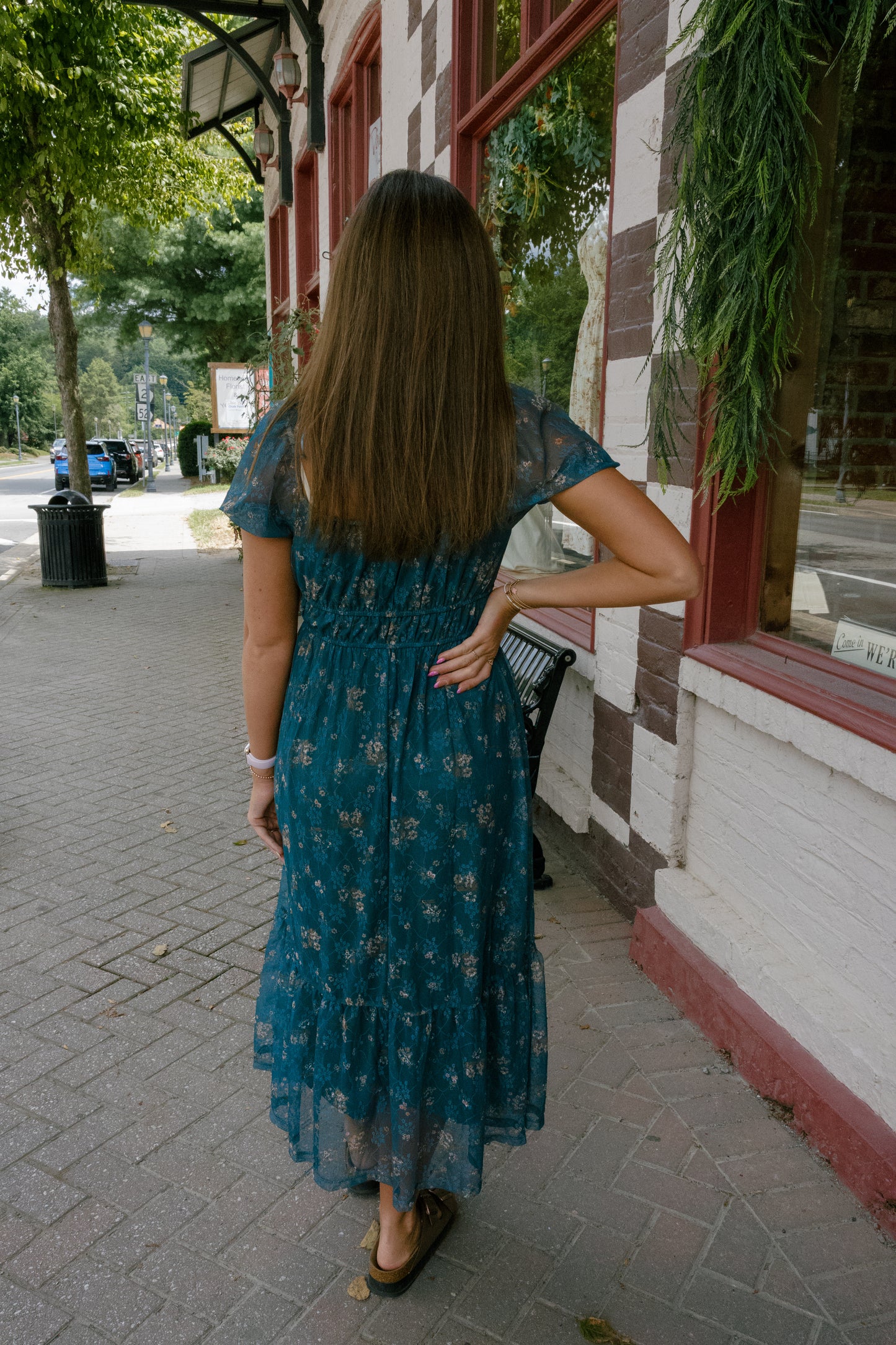 Juliet Midi Dress - Green