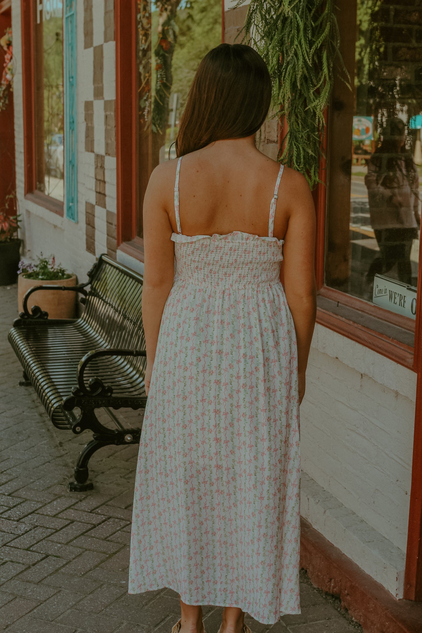 Kylan Midi Dress - Pink