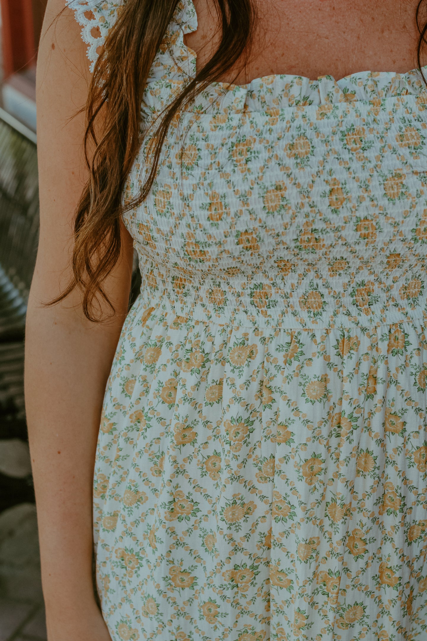 Ashley Dress - Yellow