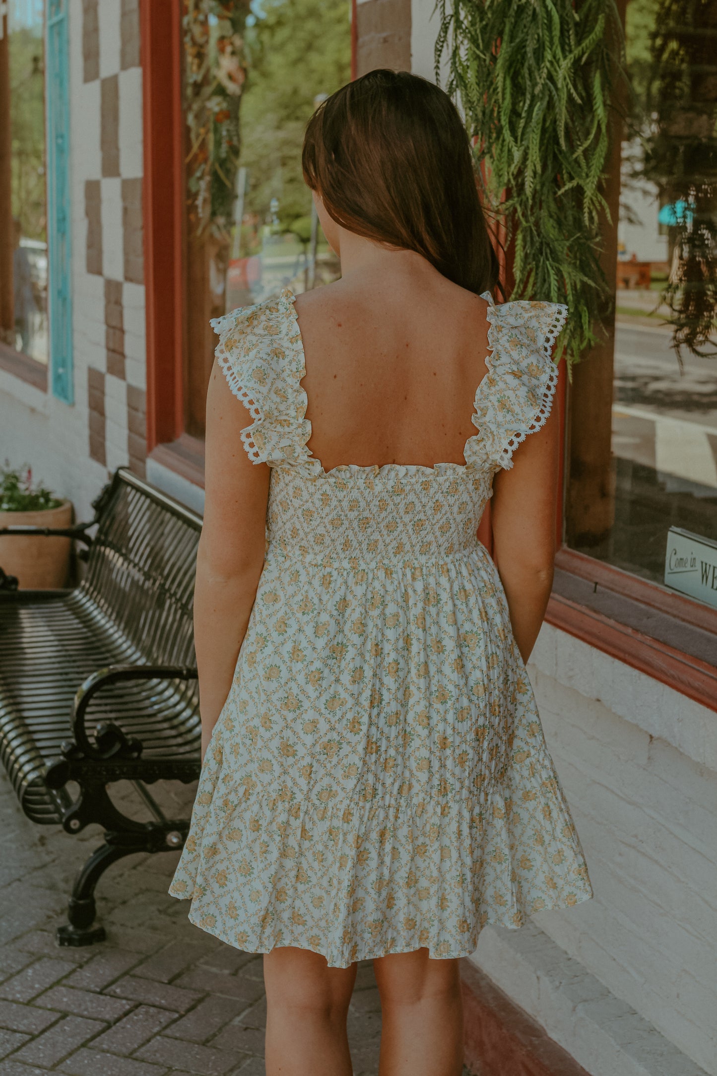 Ashley Dress - Yellow
