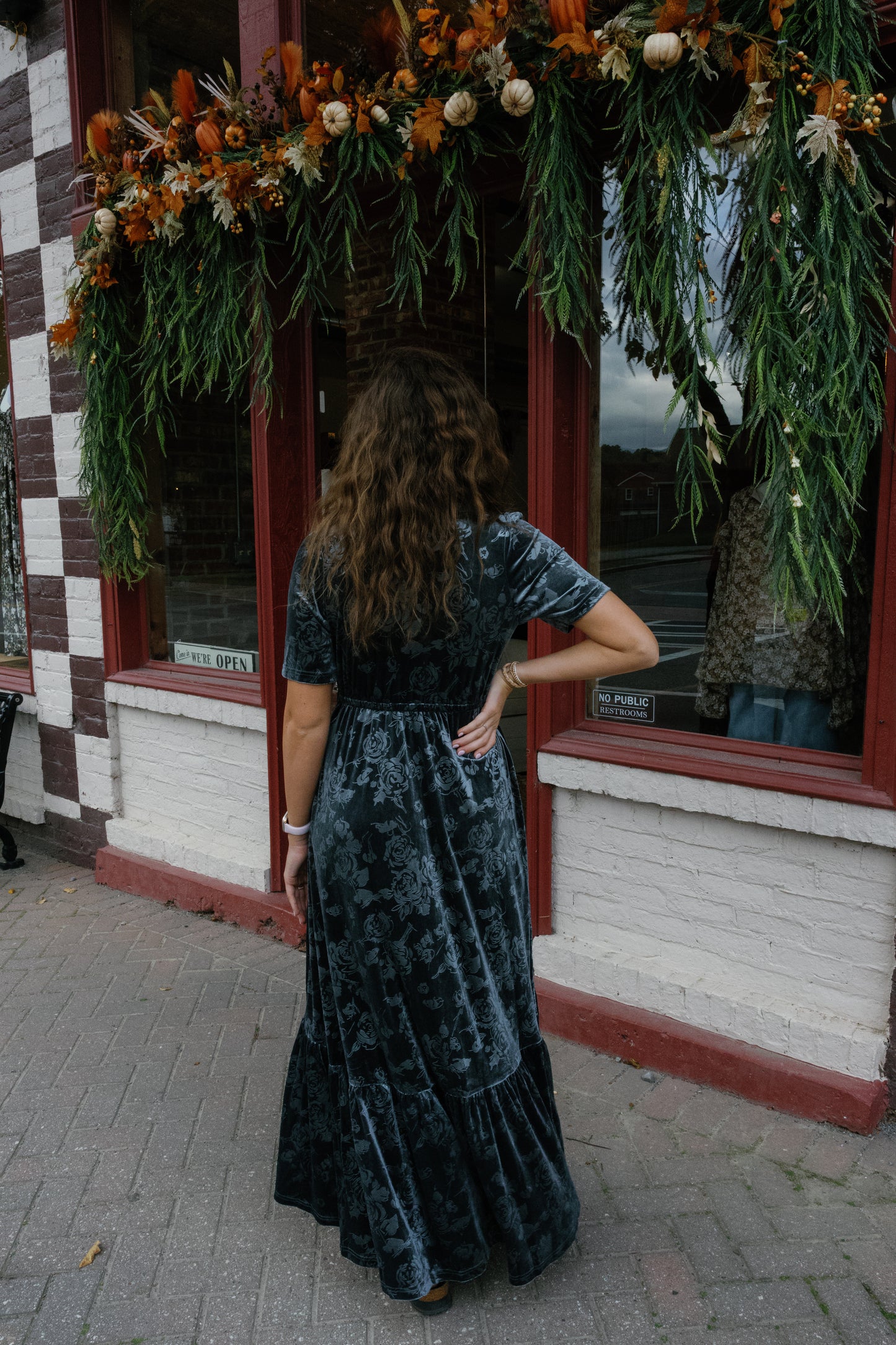 Morgan Midi Dress - Slate