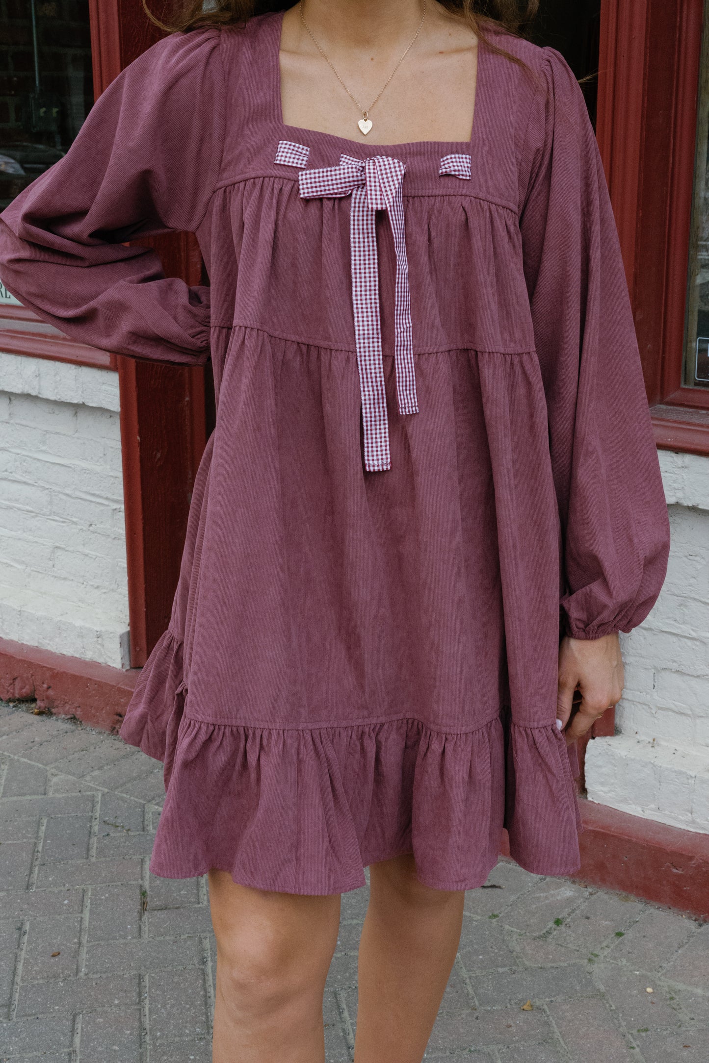 Lyla Mini Dress - Mauve