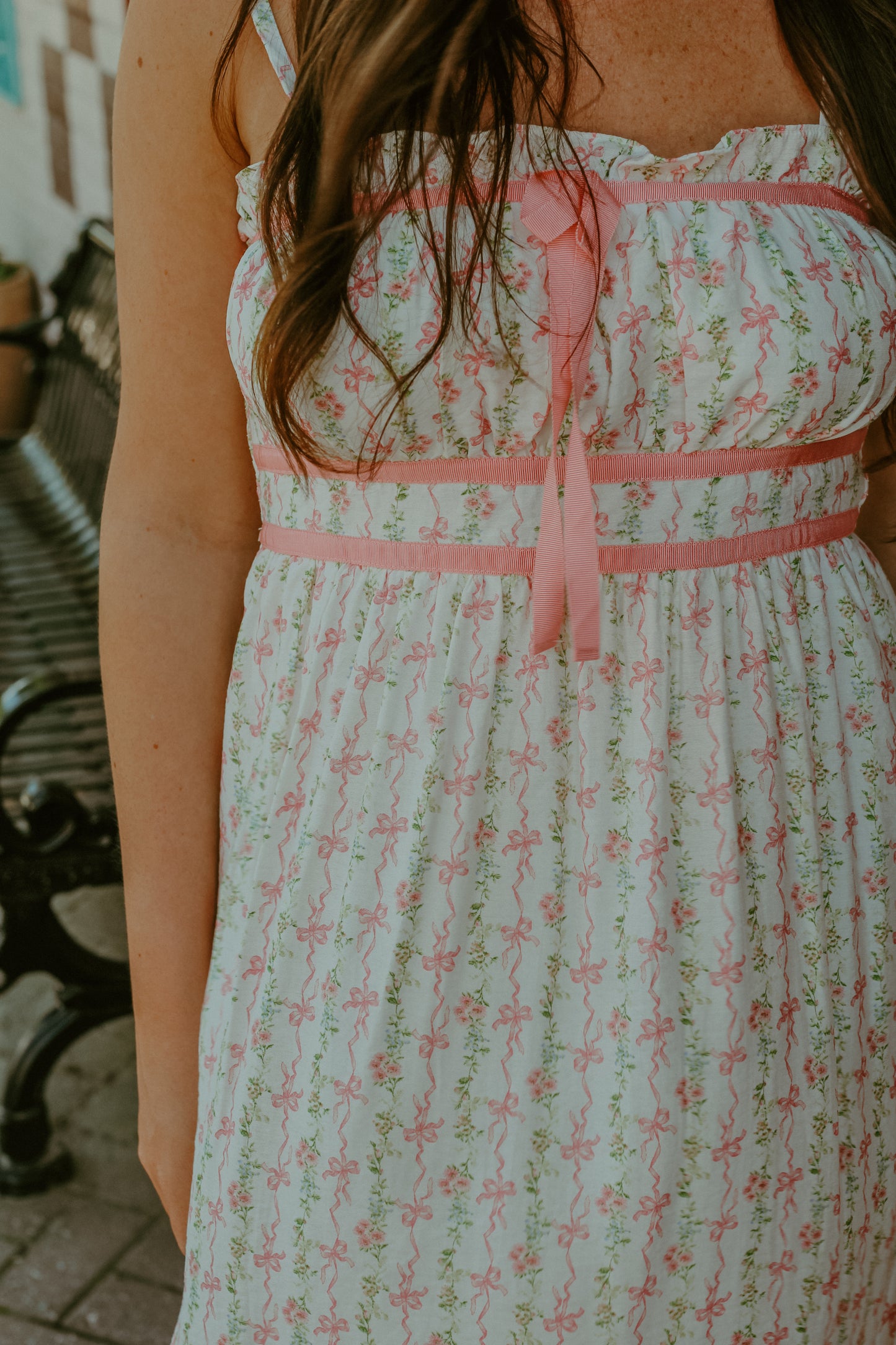 Kylan Midi Dress - Pink