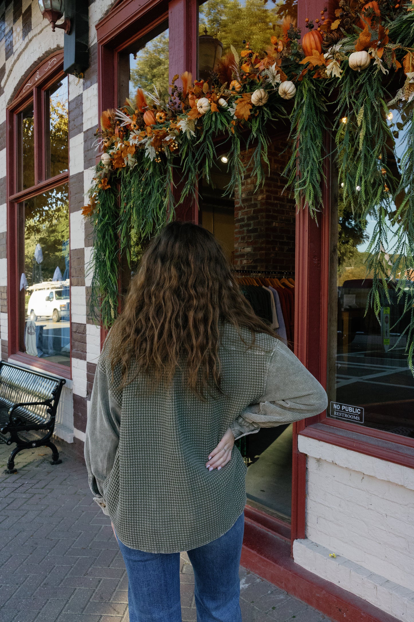 Harper Top - Olive