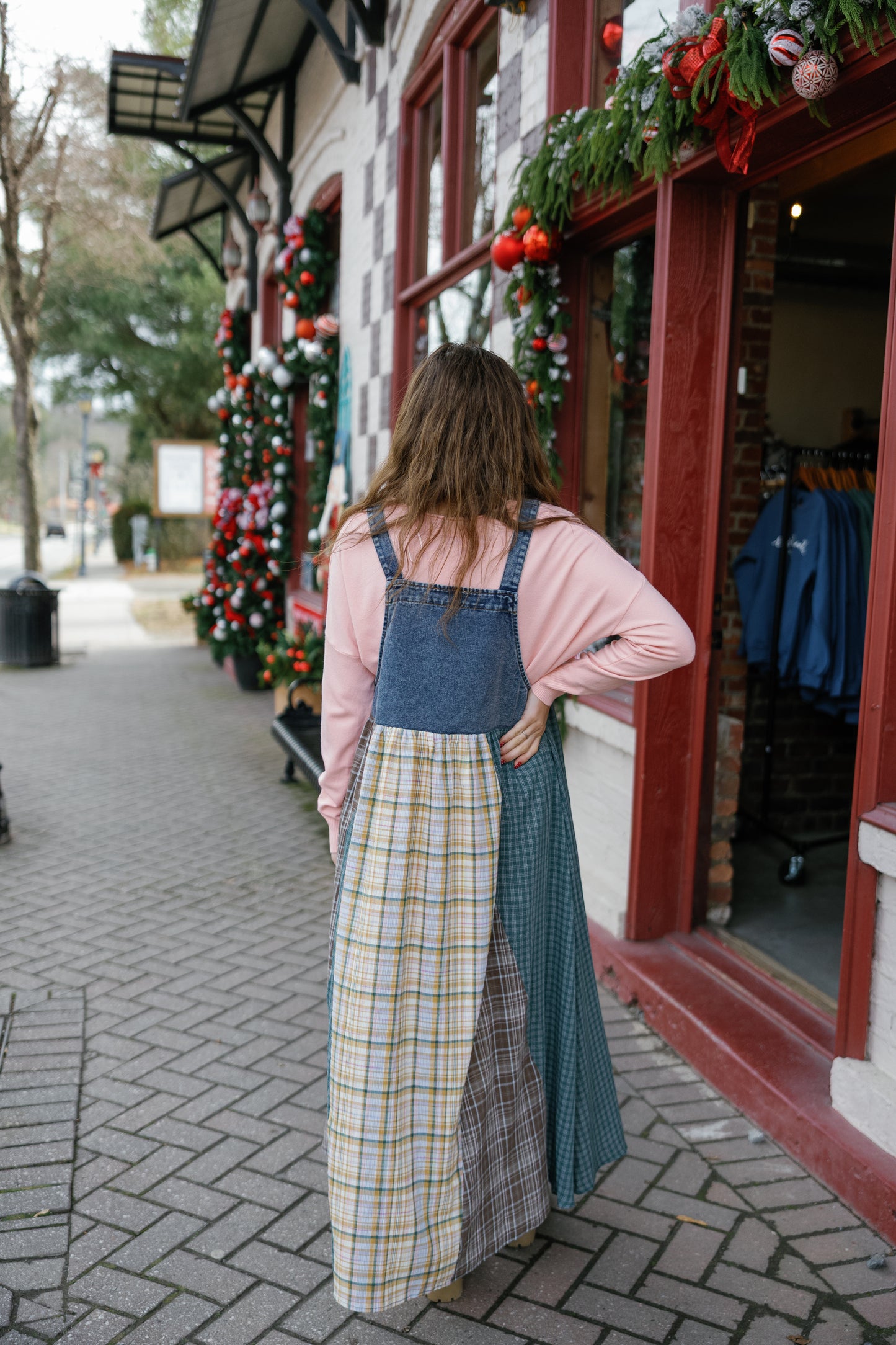 Mallory Midi Dress - Denim
