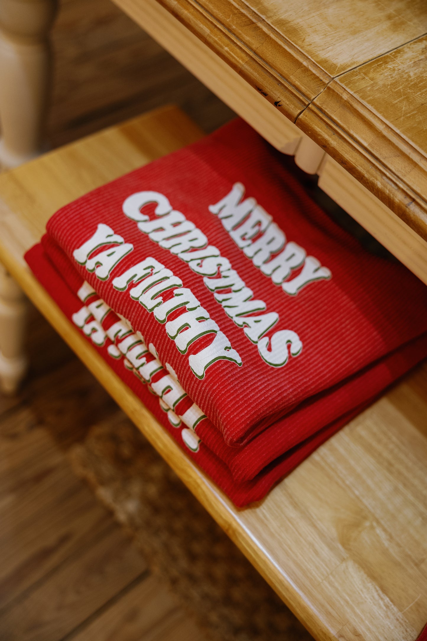 Merry Christmas Filthy Animal Corded Pullover