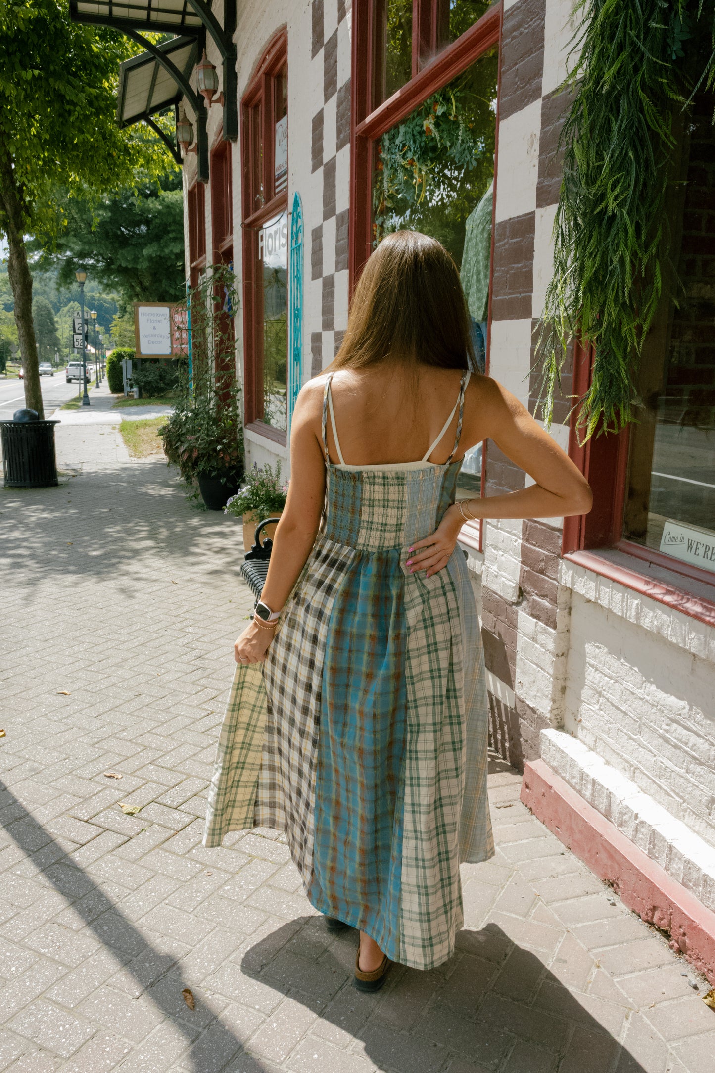 Freya Midi Dress - Mint