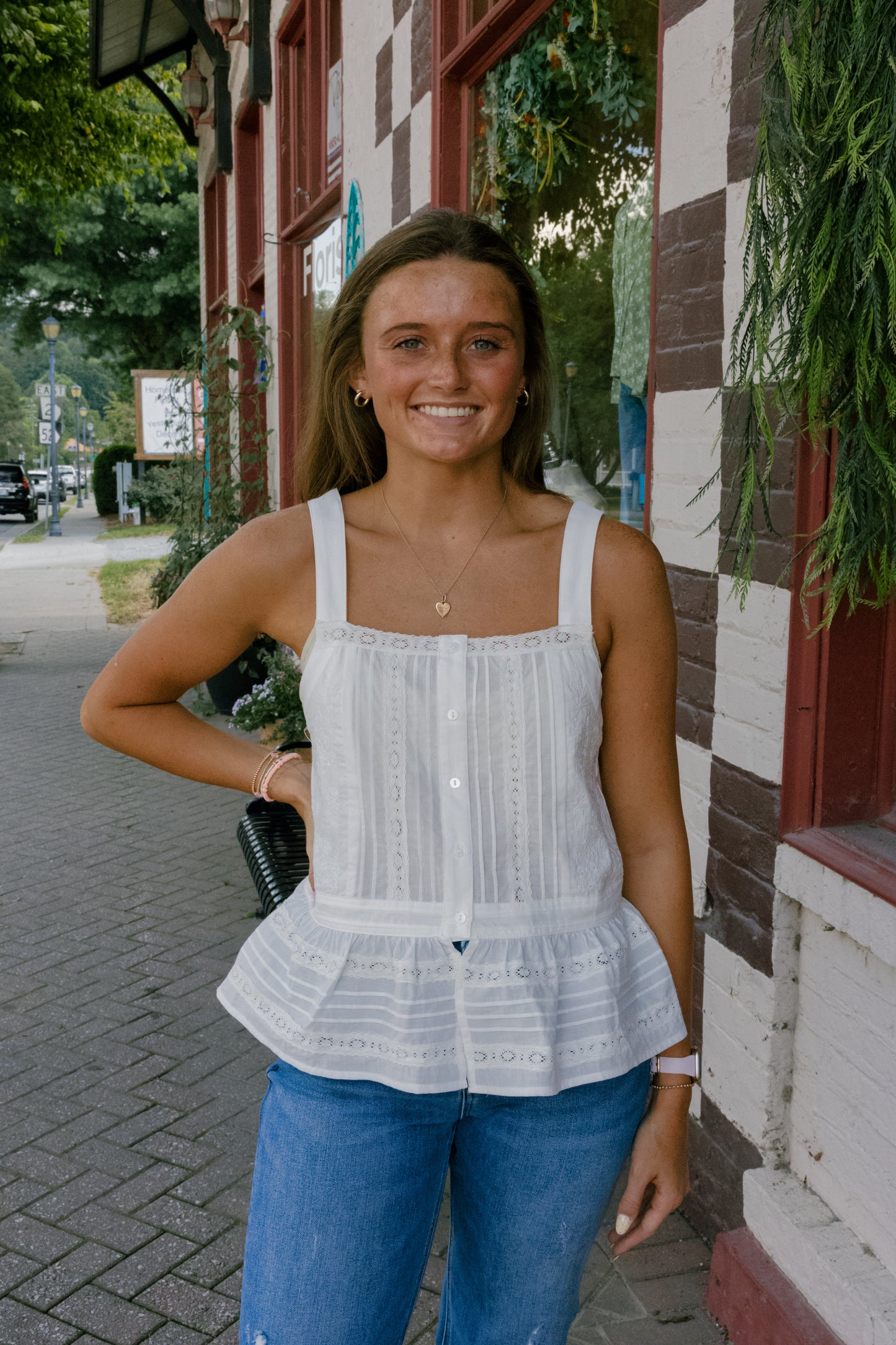 Alice Top - White