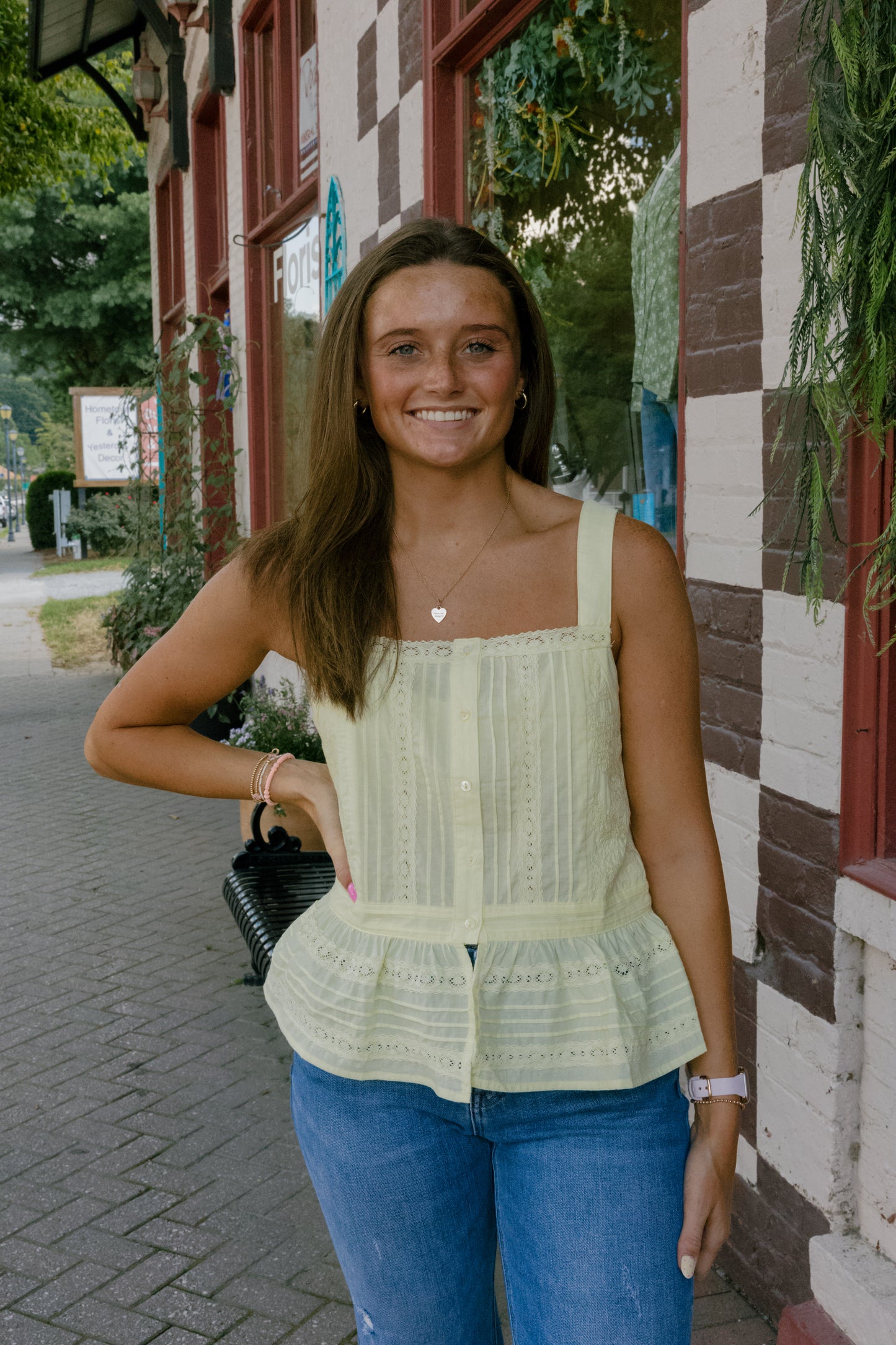 Alice Top - Yellow