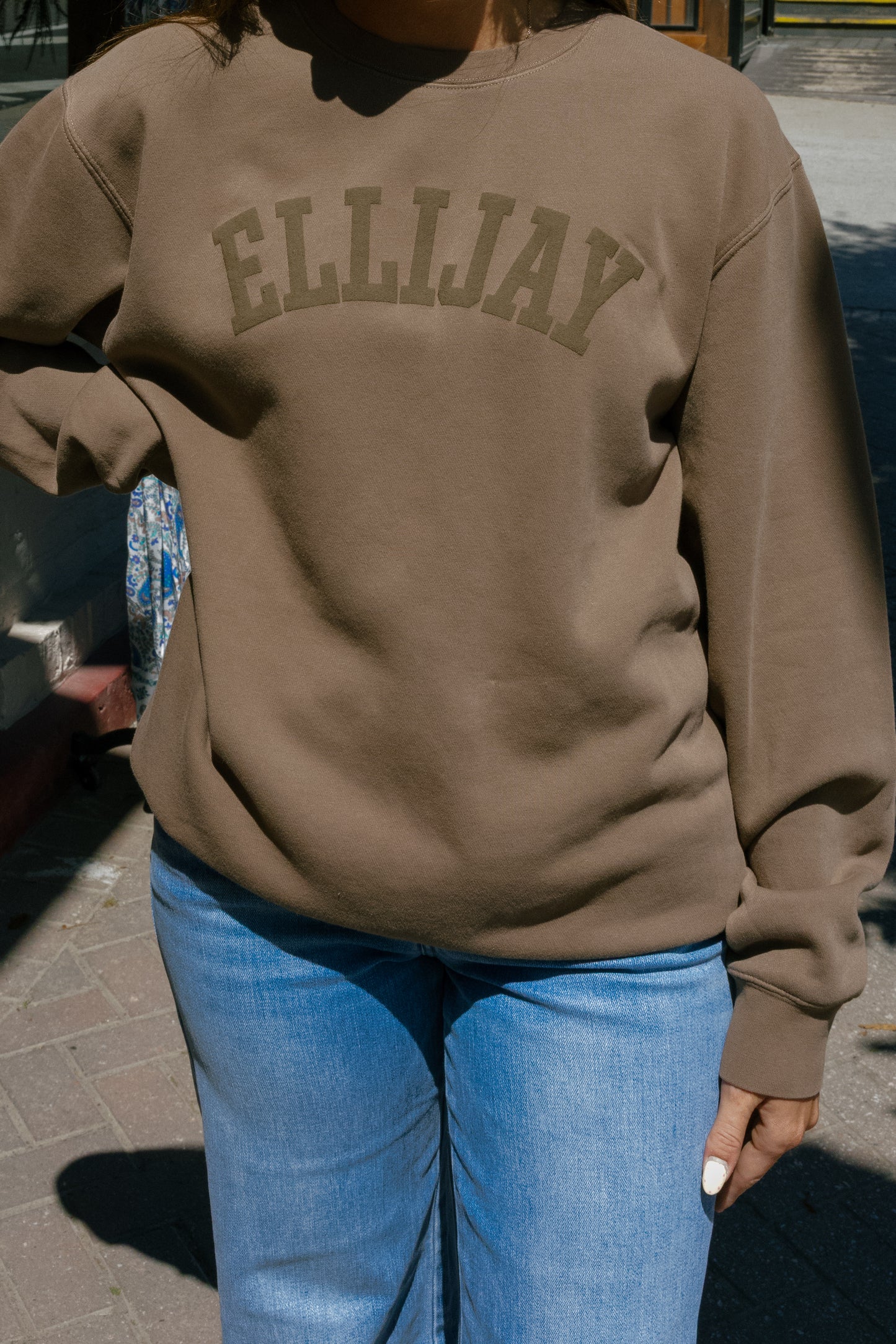 Brown Ellijay Pullover