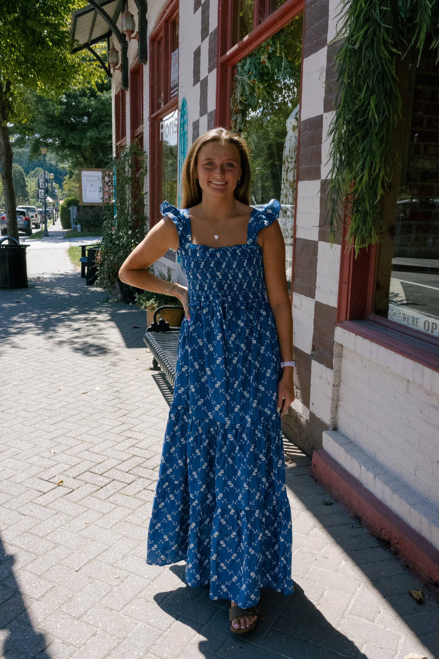 Abby Maxi Dress - Denim