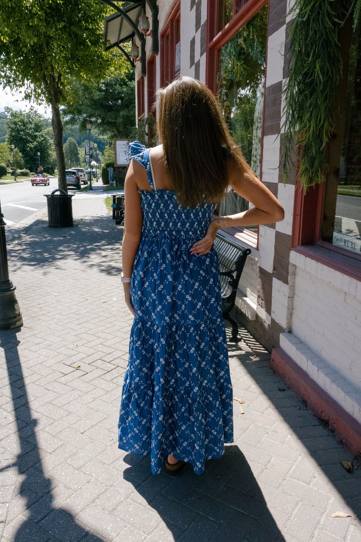 Abby Maxi Dress - Denim