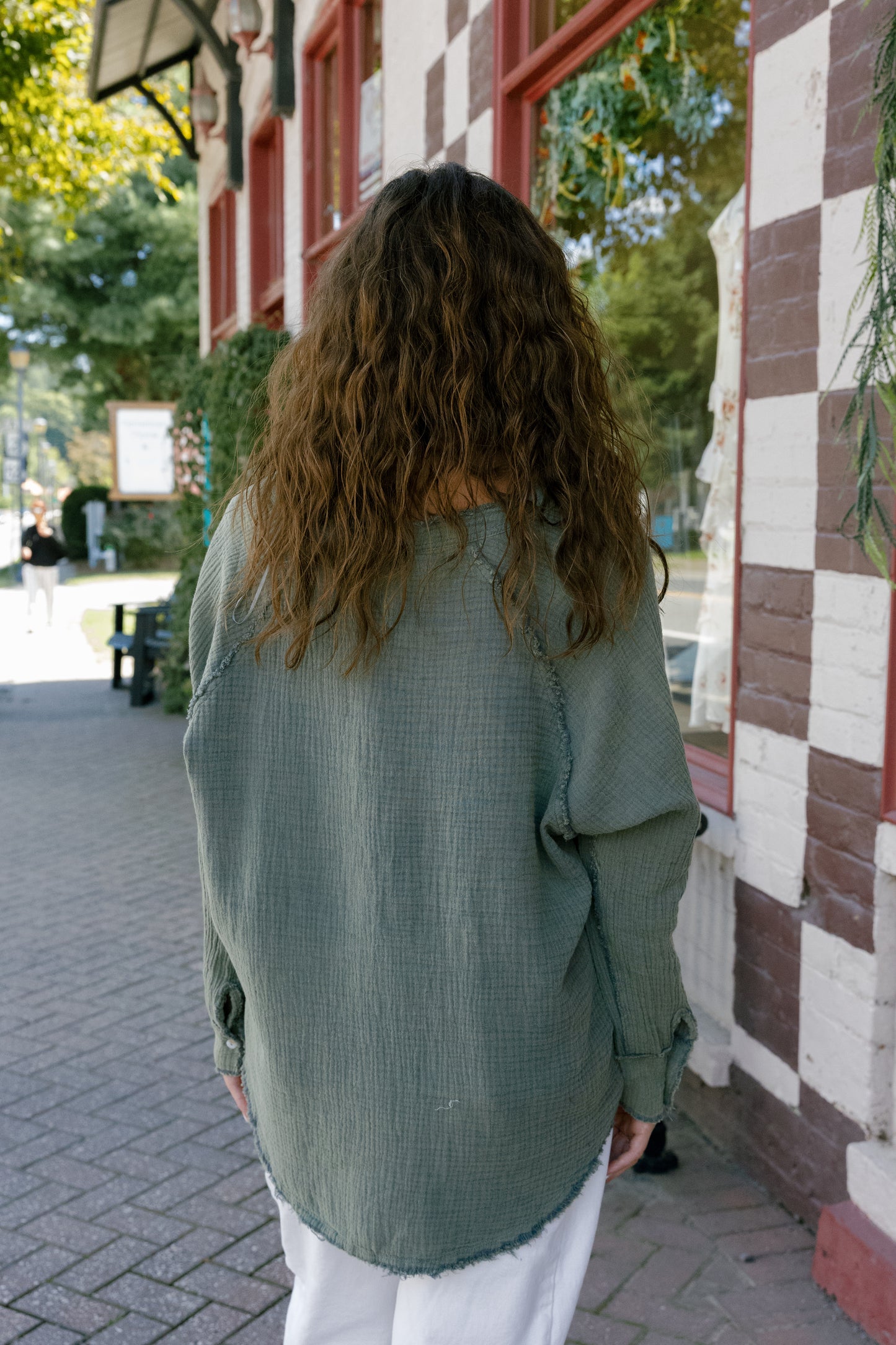 Tate Top - Hunter Green