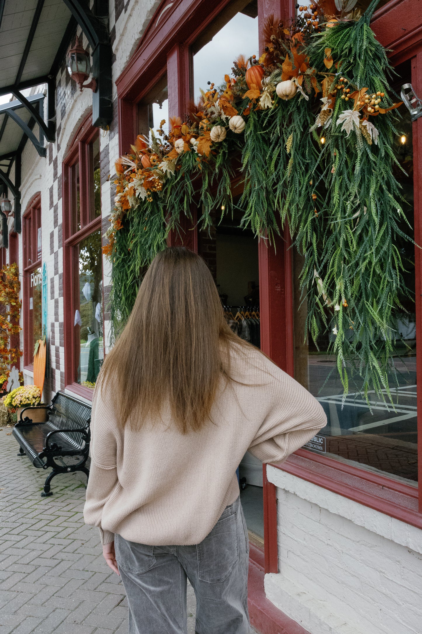 Amber Oversized Sweater - Taupe