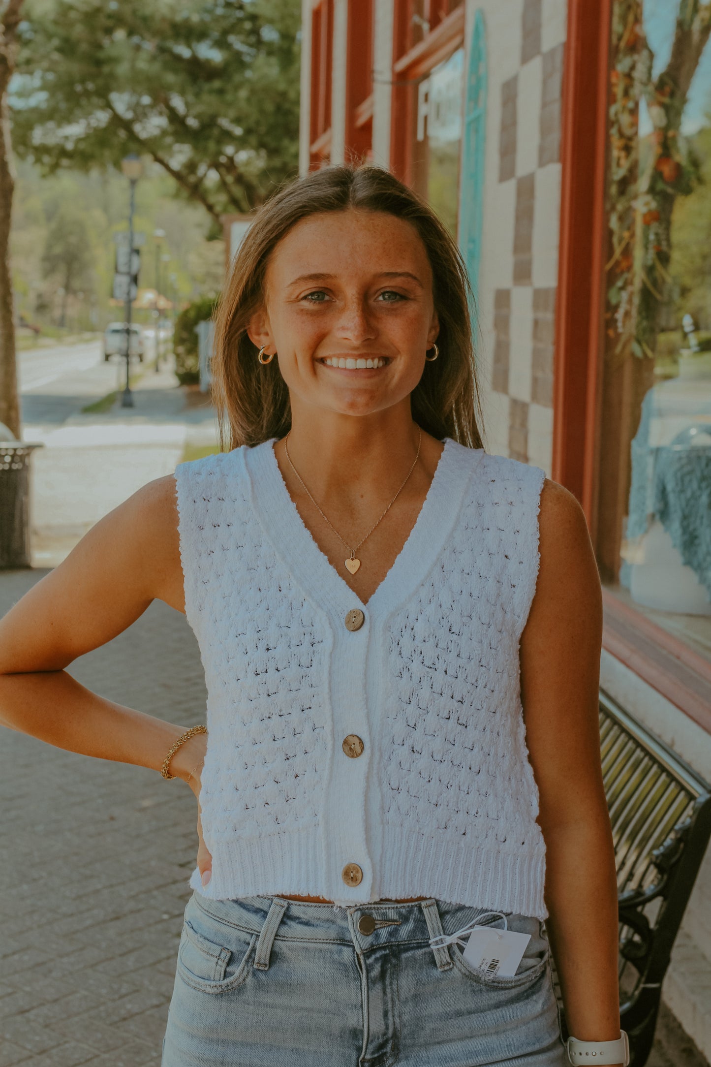 Callie Top - White