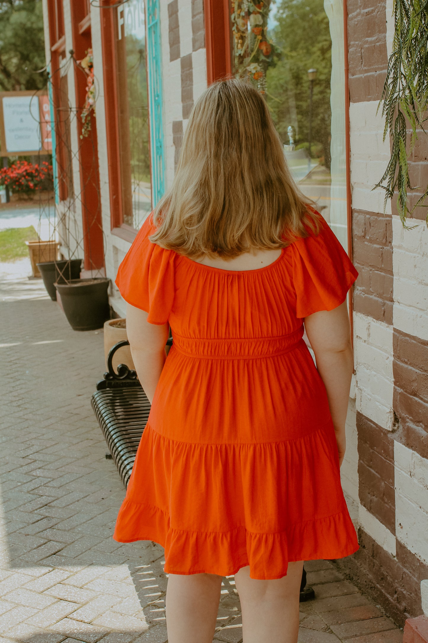 Della Dress - Red