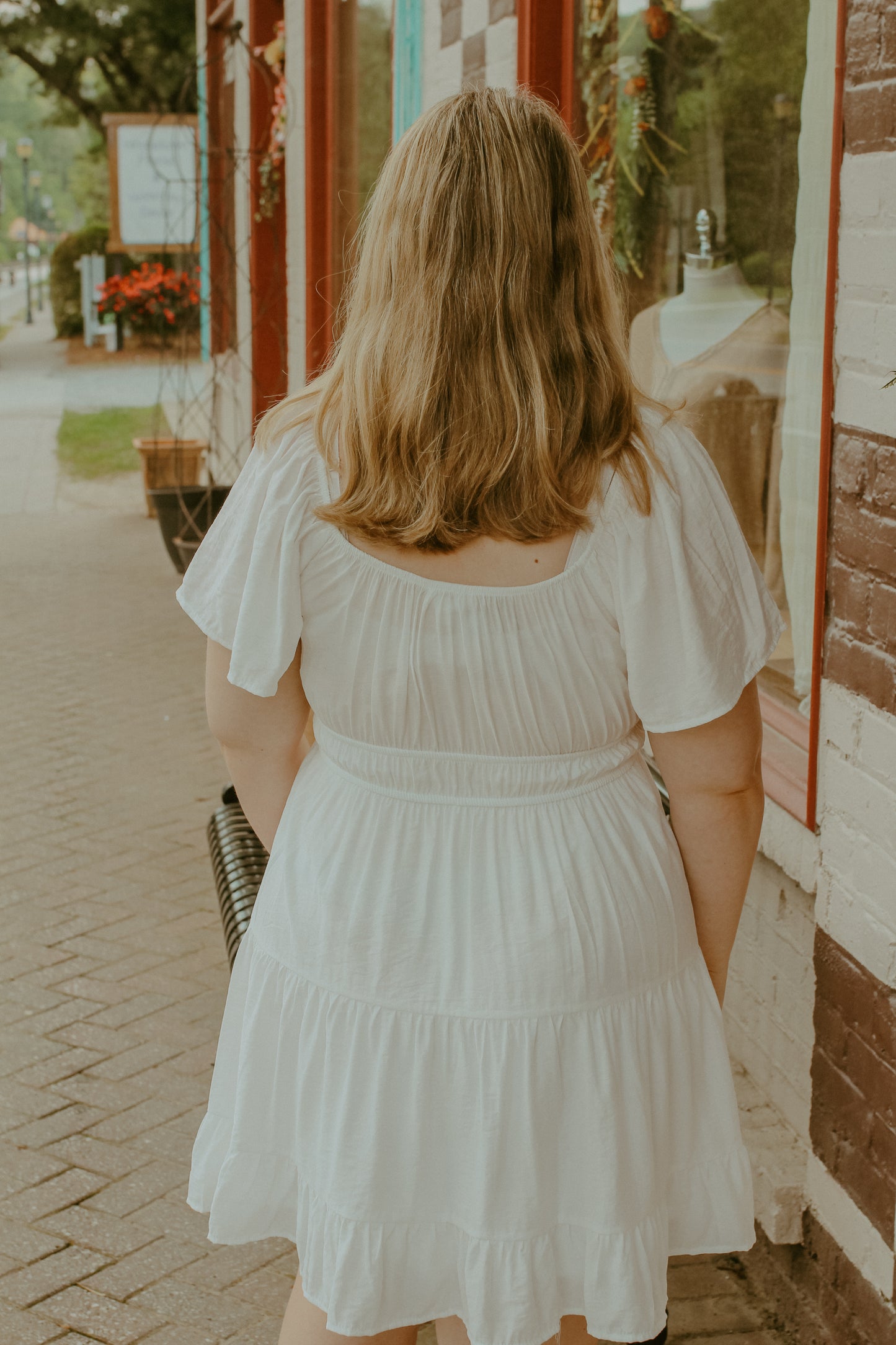 Della Dress - White