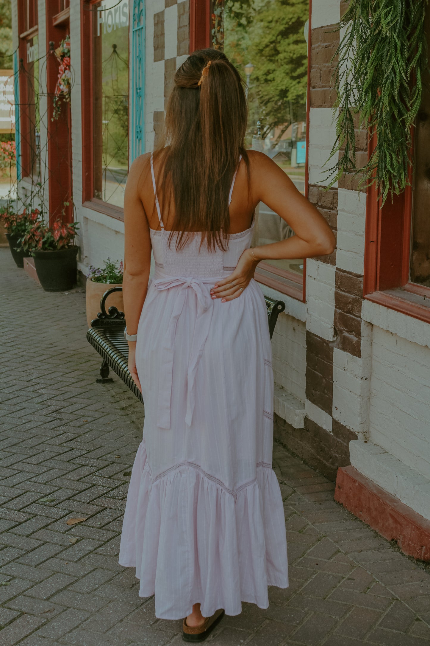Kelsey Midi Dress - Pink