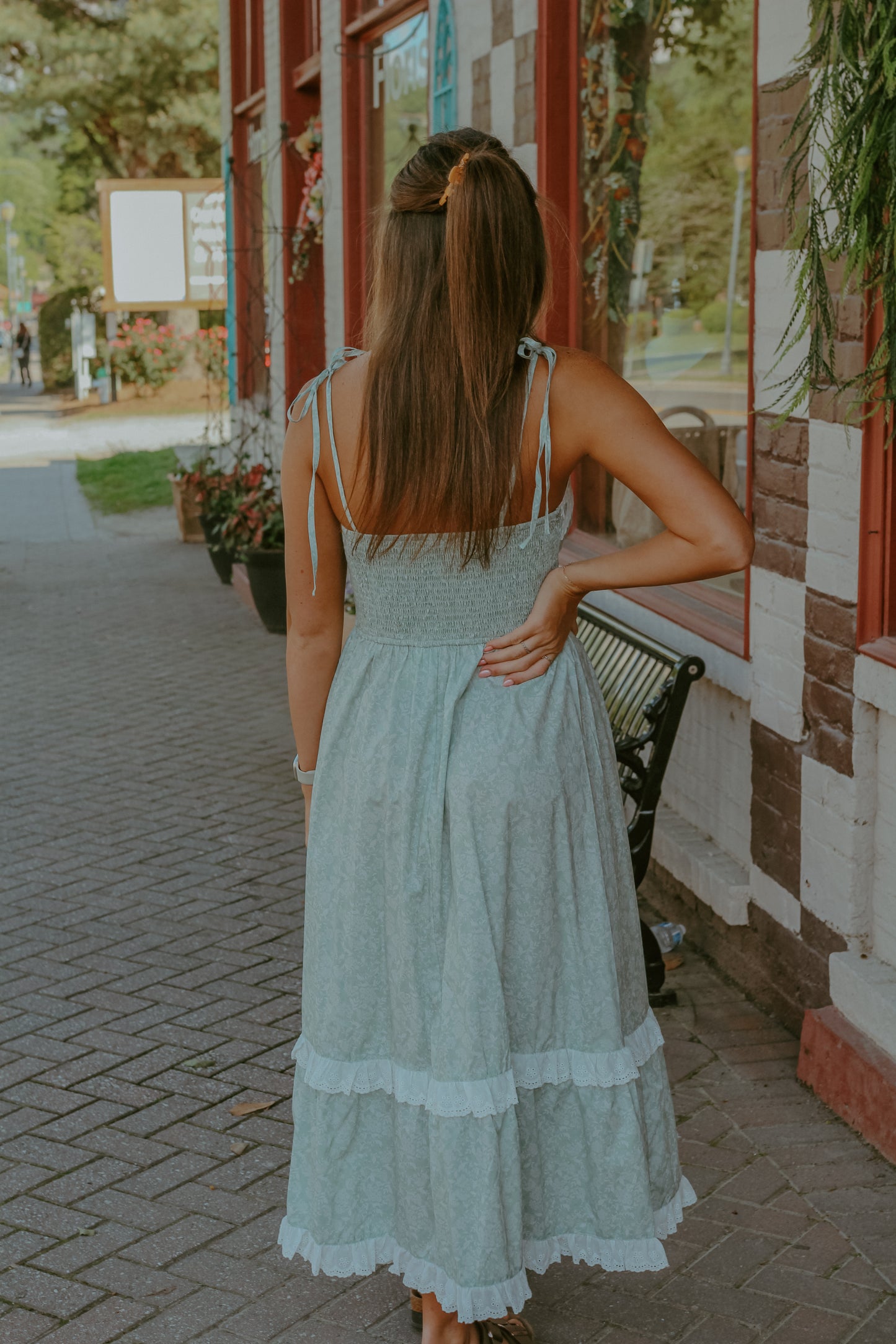Adeline Midi Dress - Sage