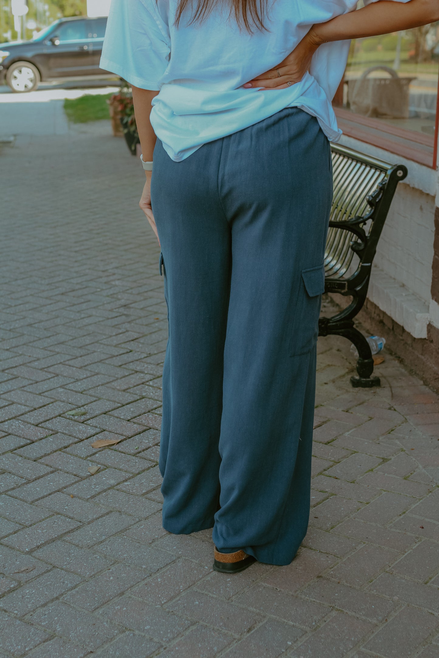 Caelan Cargo Pants - Teal