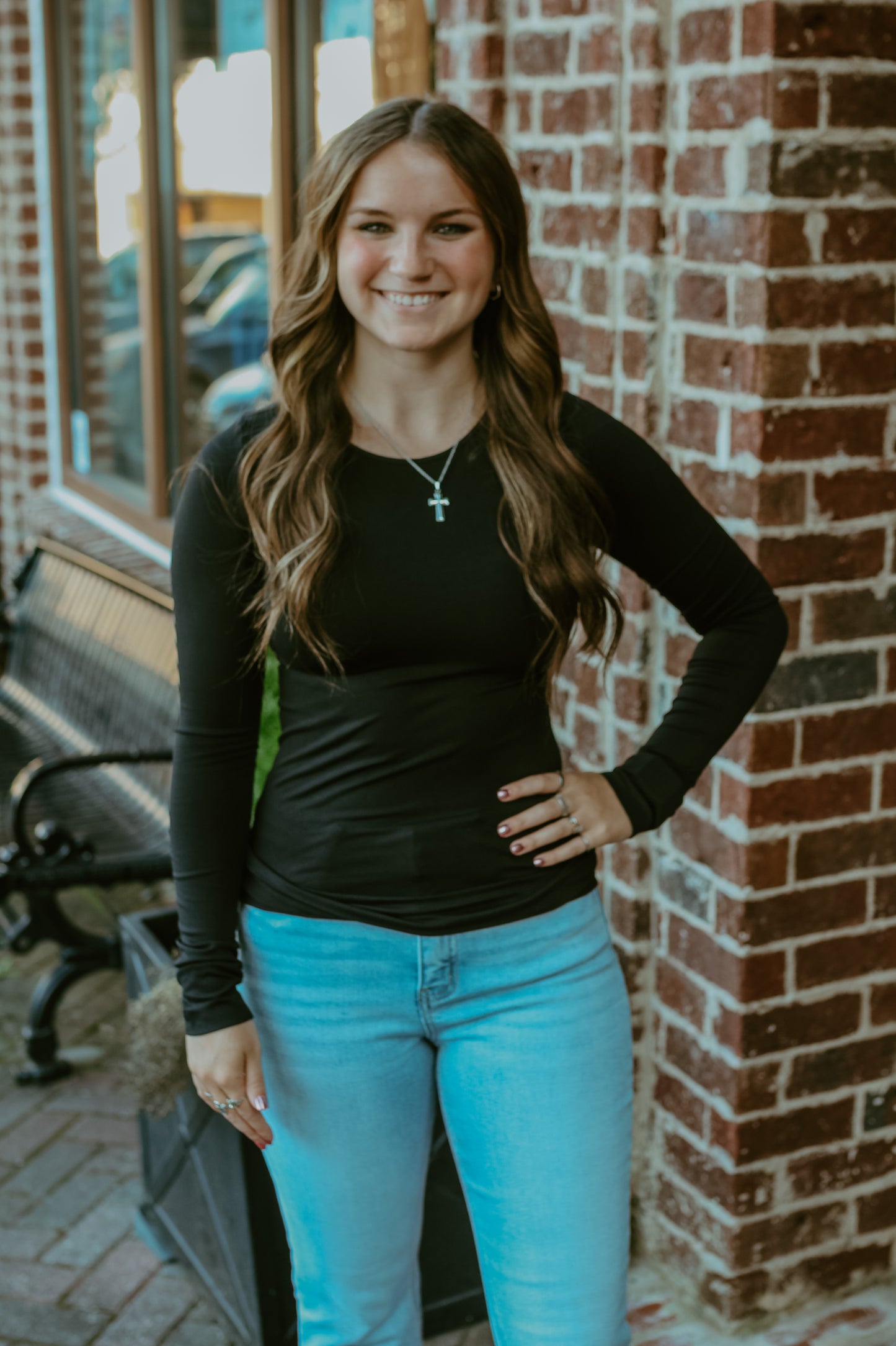 Zoie Basic Spandex Top