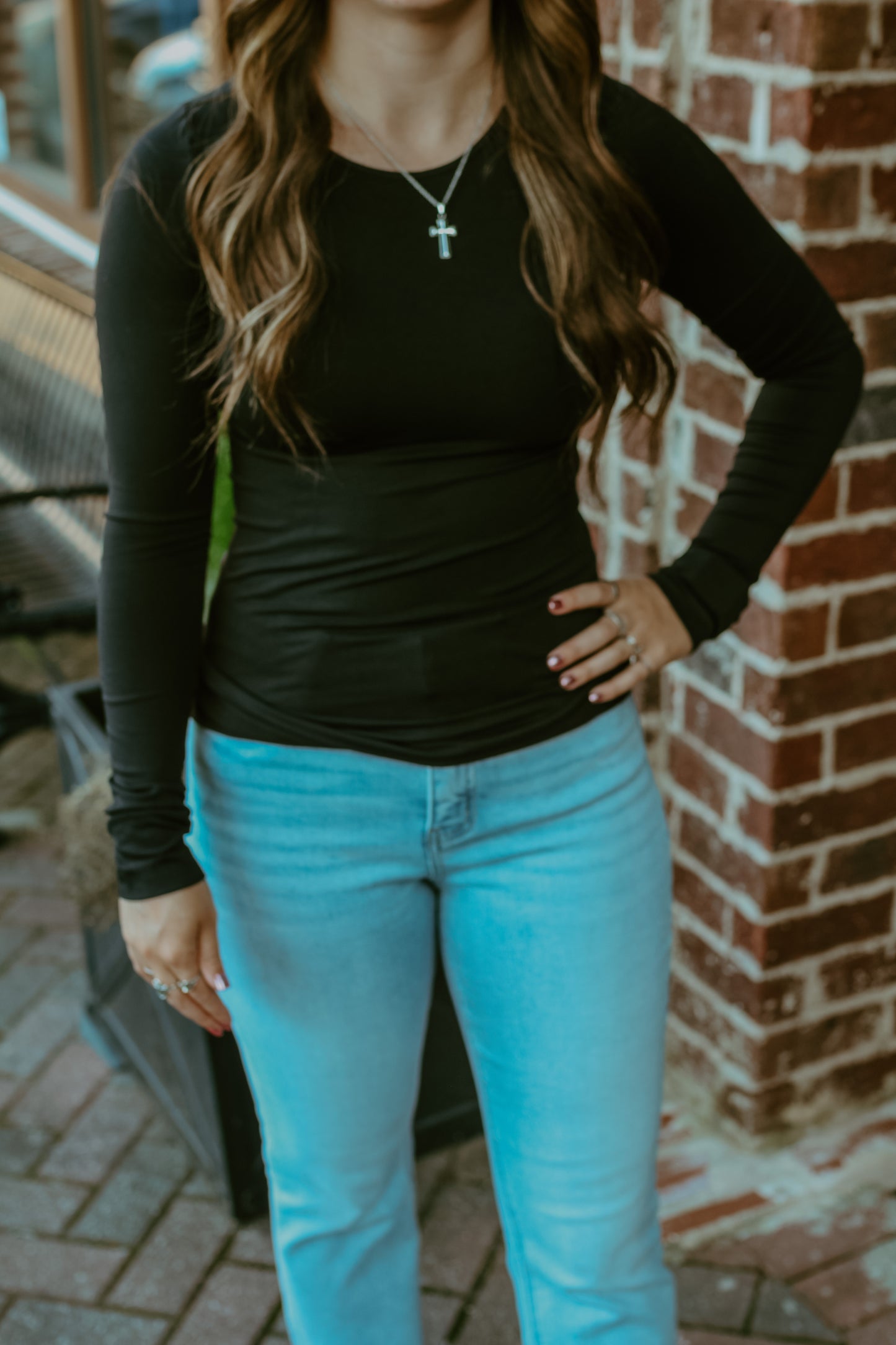 Zoie Basic Spandex Top
