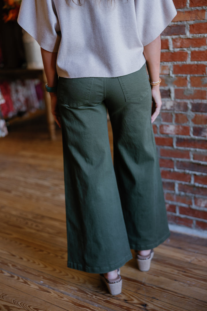 Emma Pants - Olive