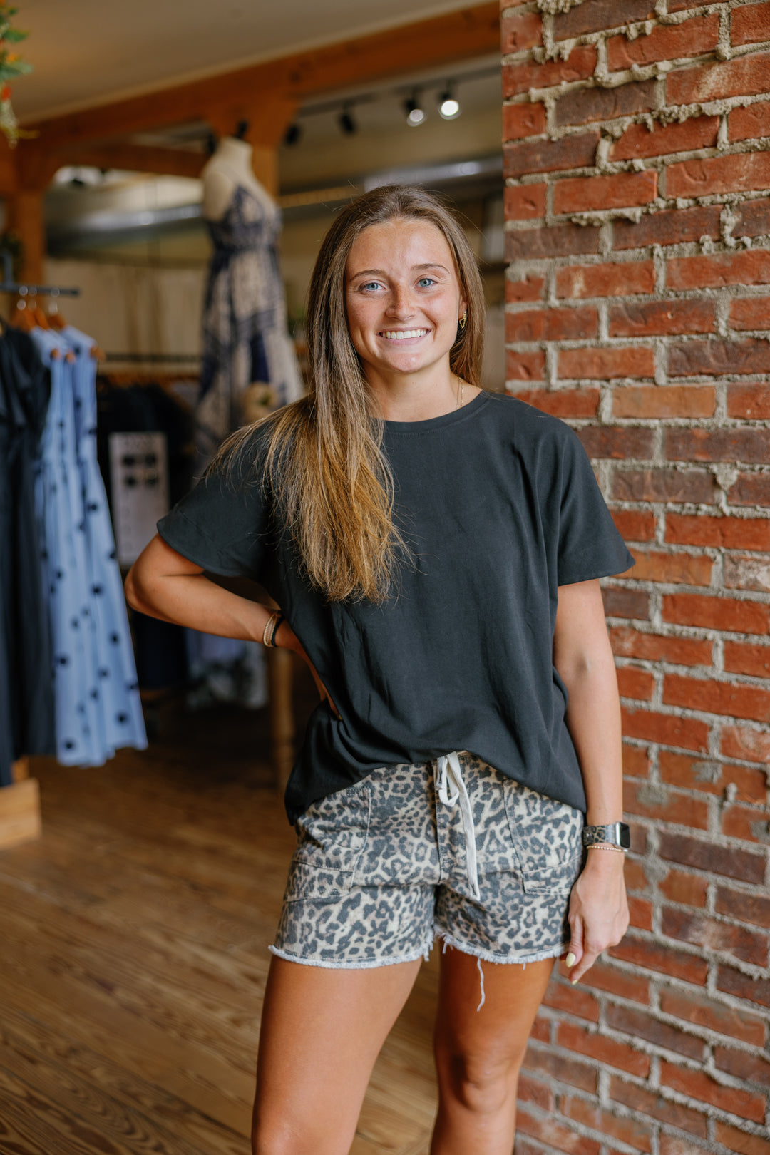 Leopard Shorts