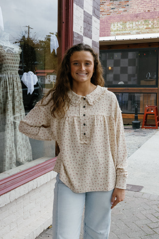 Bella Top - Ecru