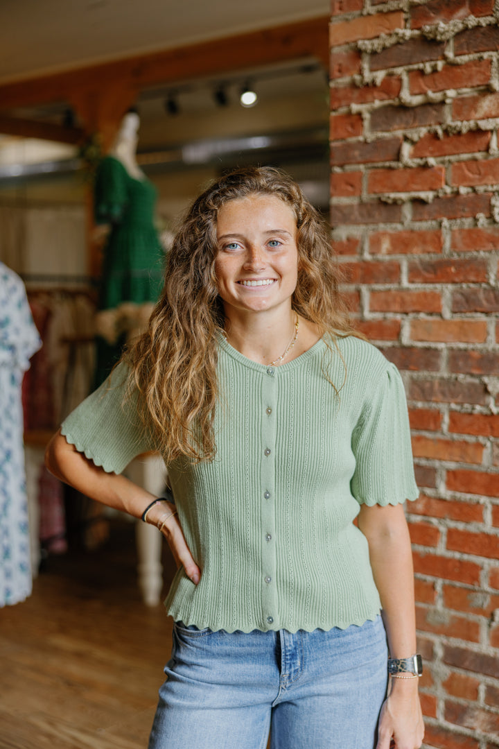 Isabella Top - Green