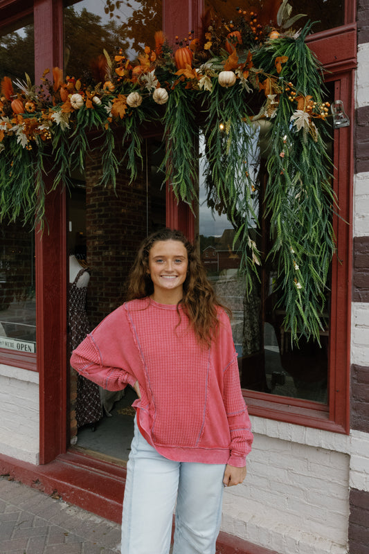 Abby Top - Red