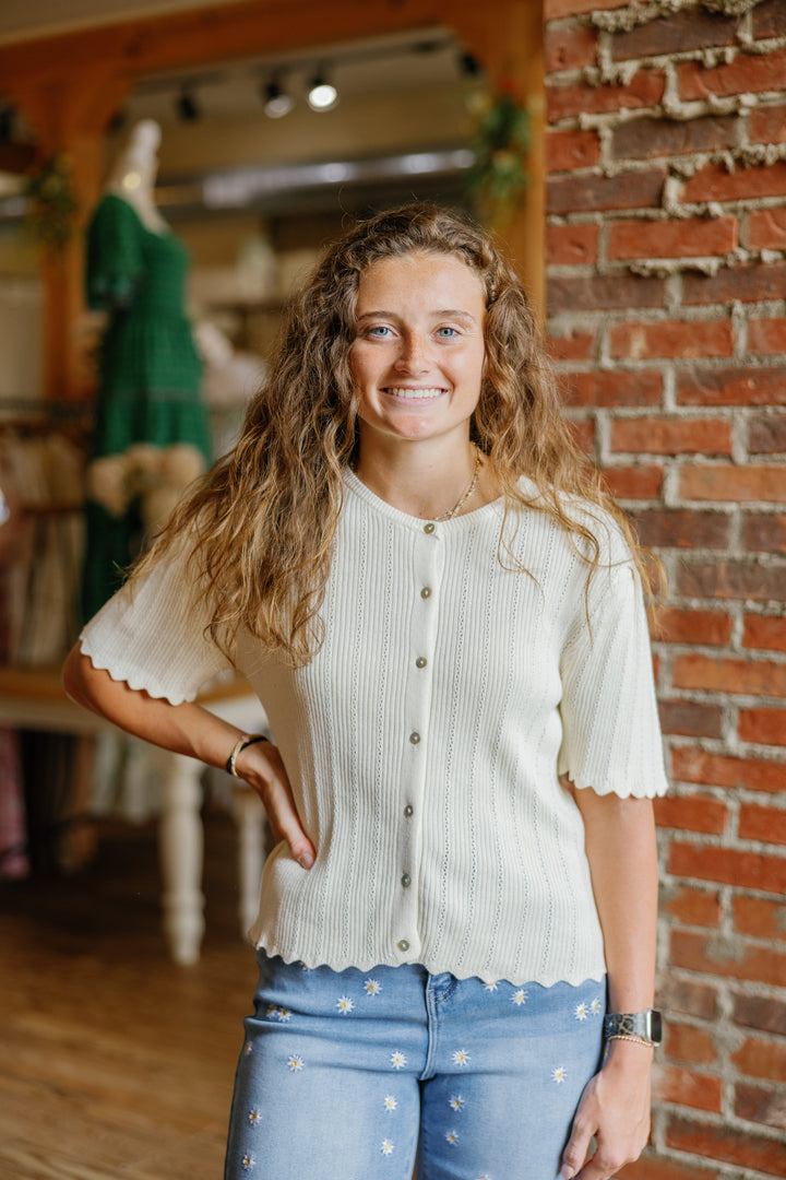 Isabella Top - White