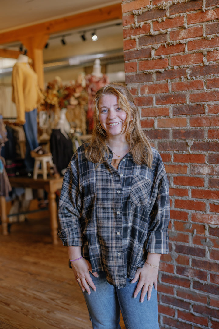 Kambrie Flannel - Gray