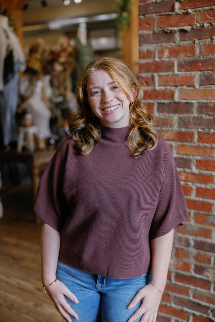 Zella Top - Brown