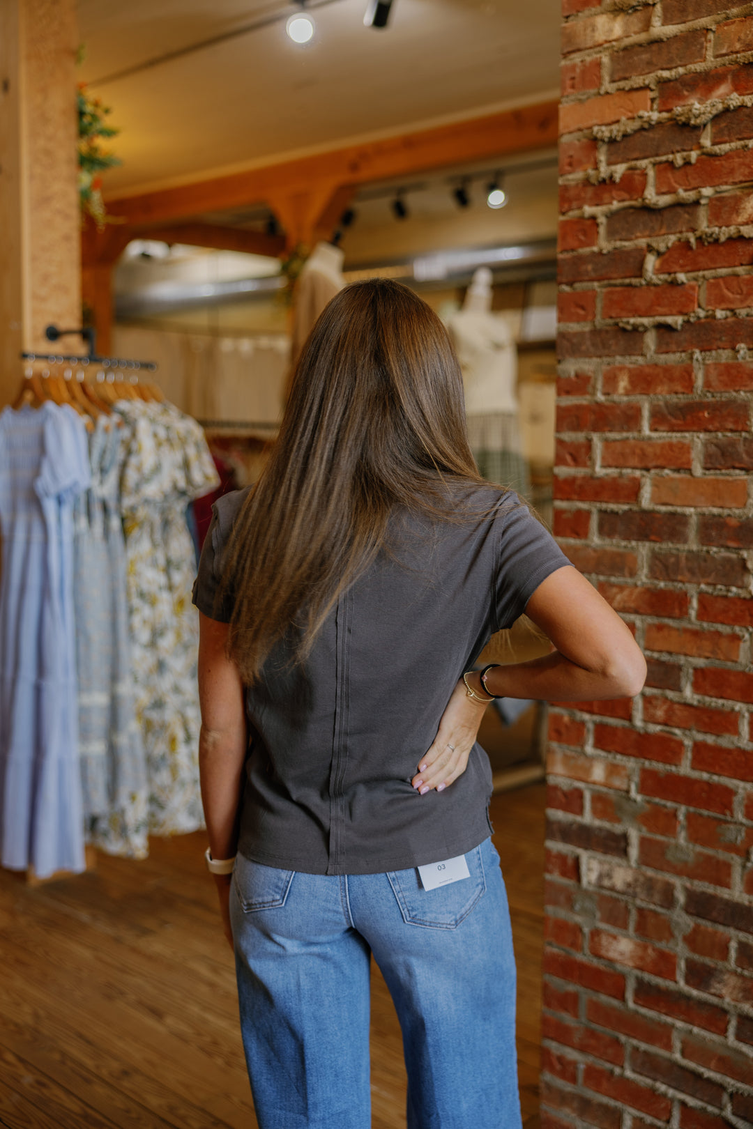 Tracy Top - Charcoal