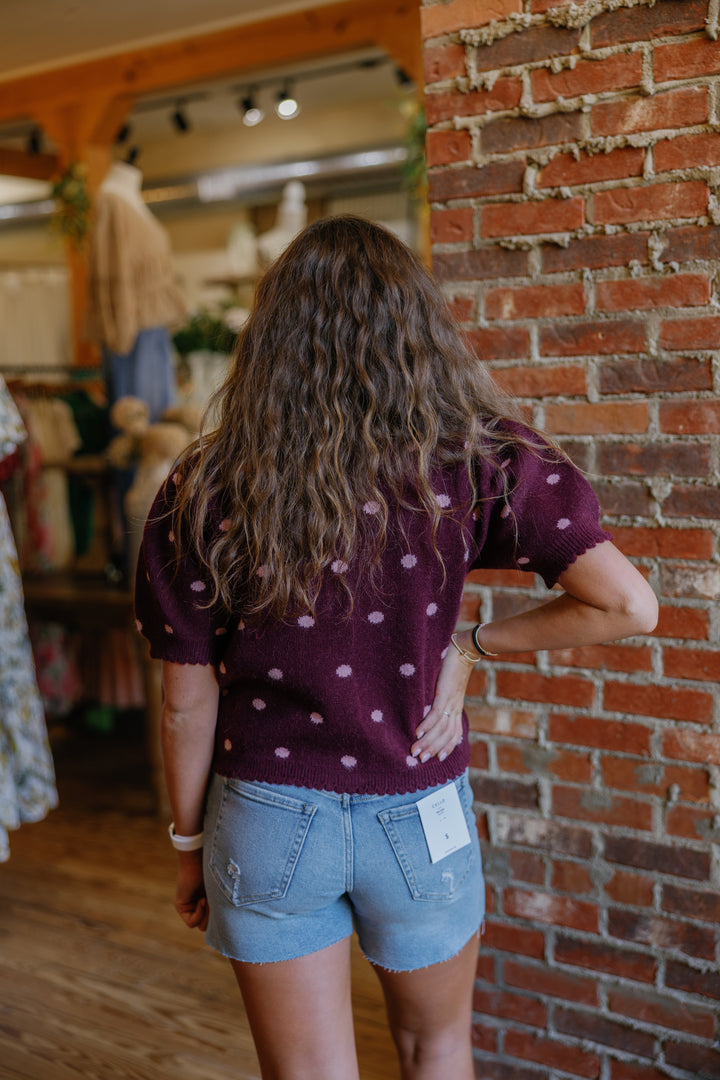 Tori Top - Burgundy