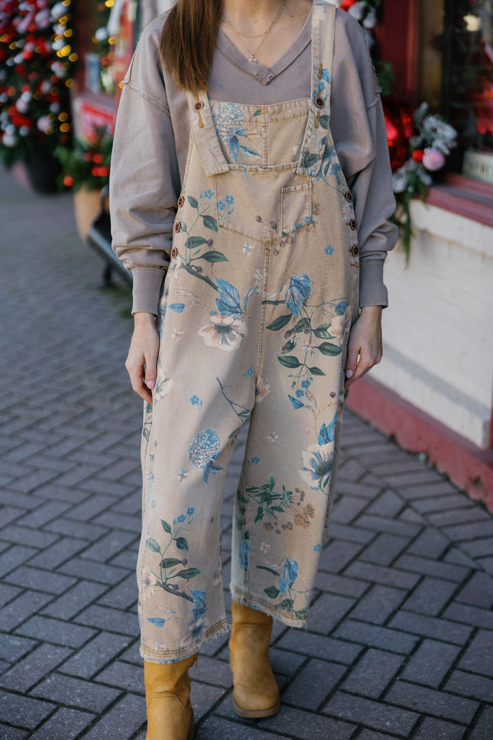 Brinlee Overalls - Mocha