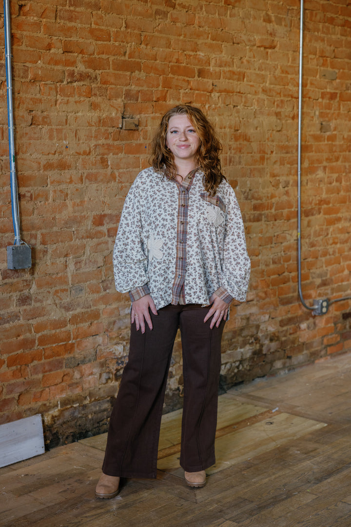Avery Pants - Brown