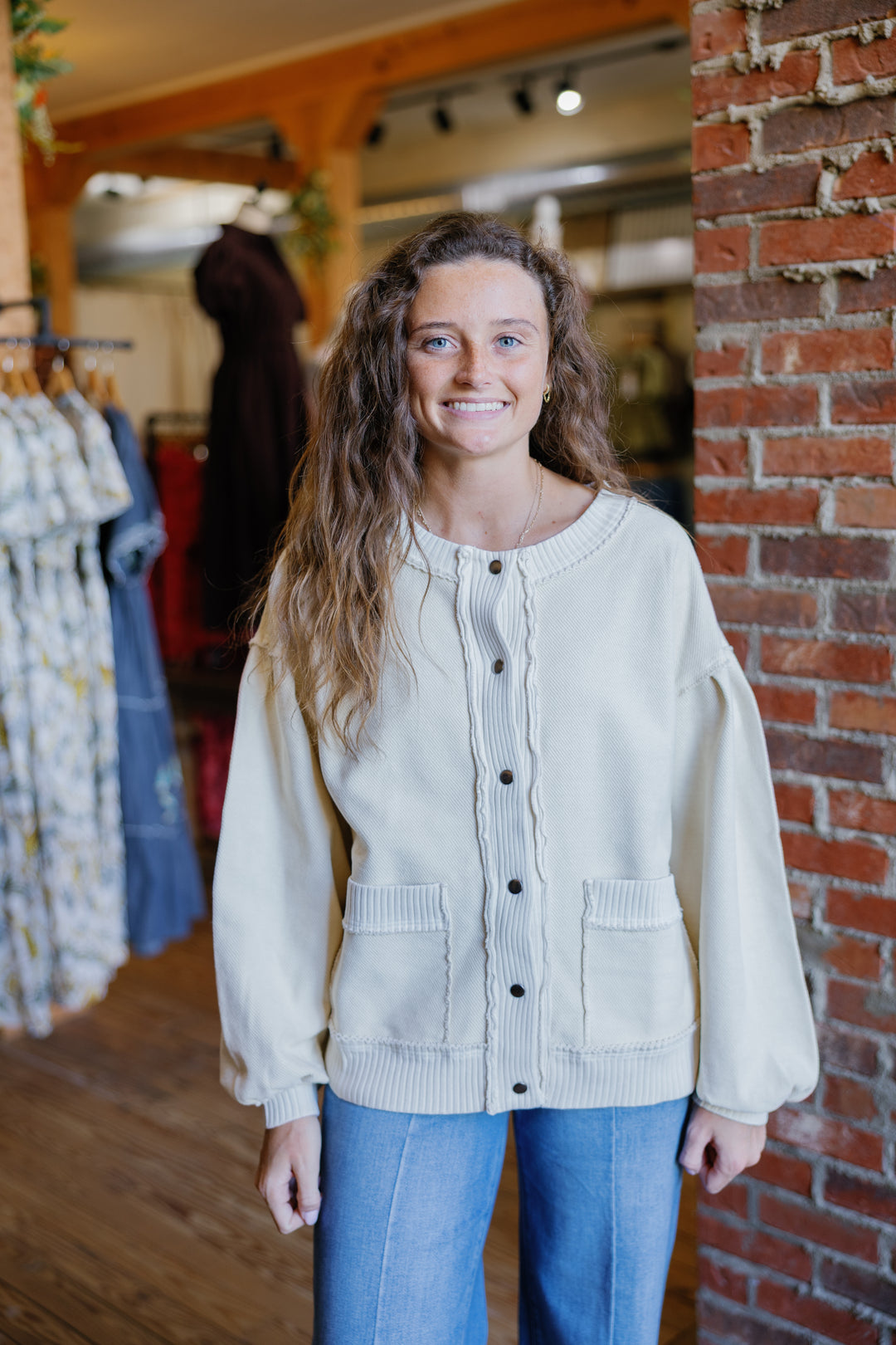 Jordan Jacket - Cream