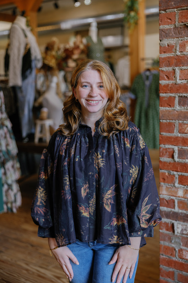Savannah Top - Chocolate Camel