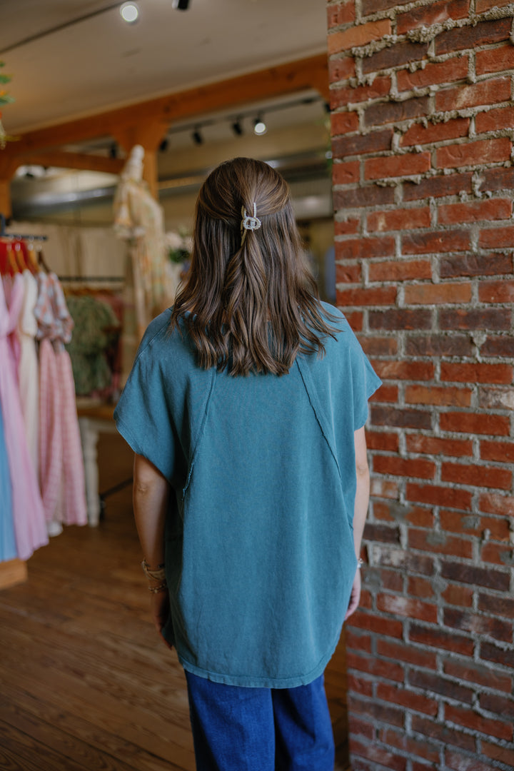 Melanie Top - Dark Teal