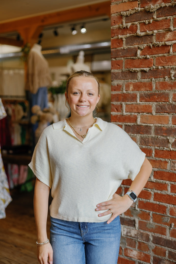 Jadie Top - Cream