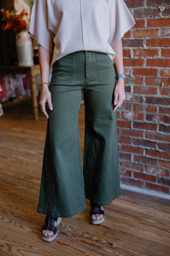 Emma Pants - Olive