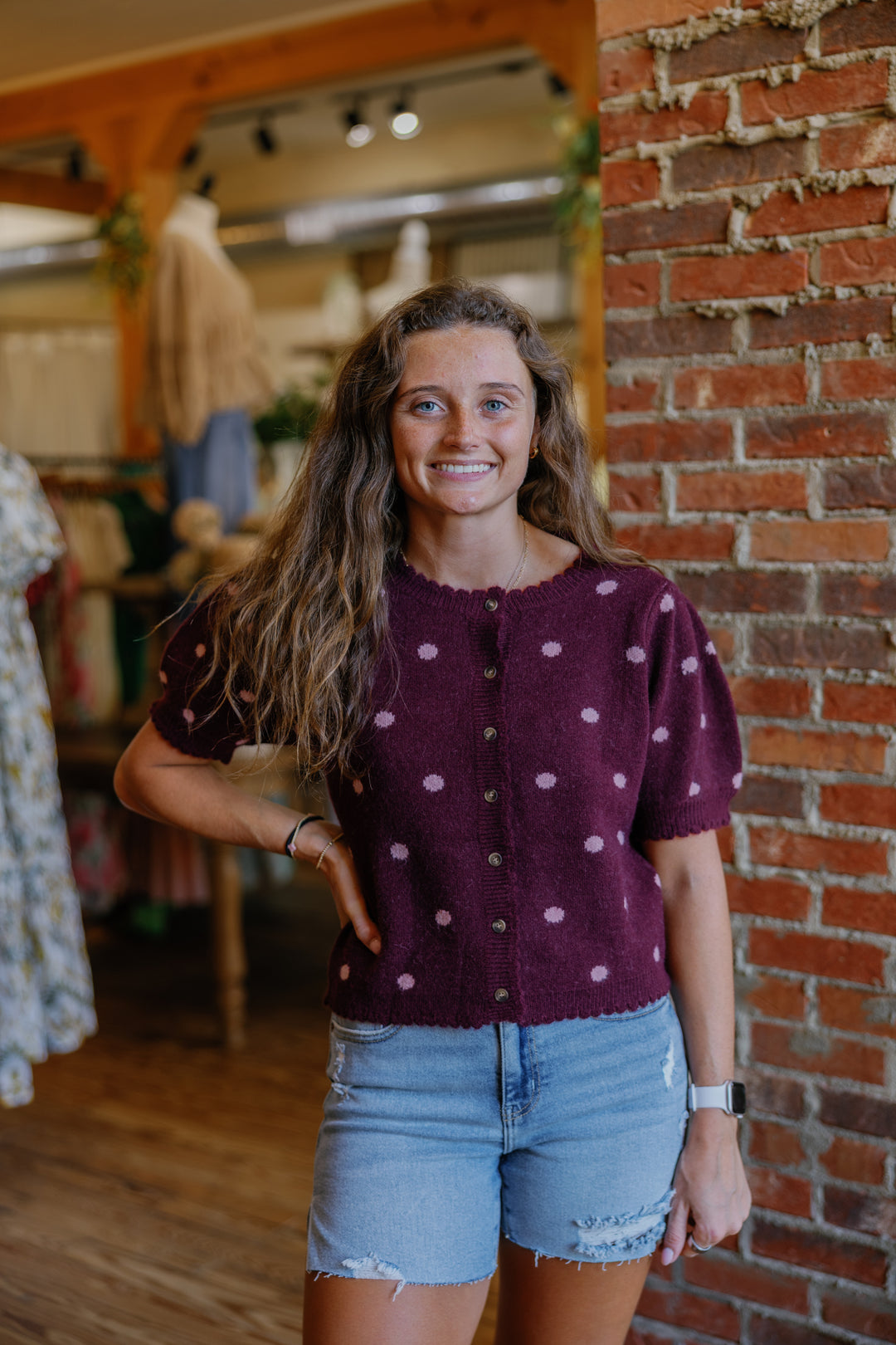 Tori Top - Burgundy