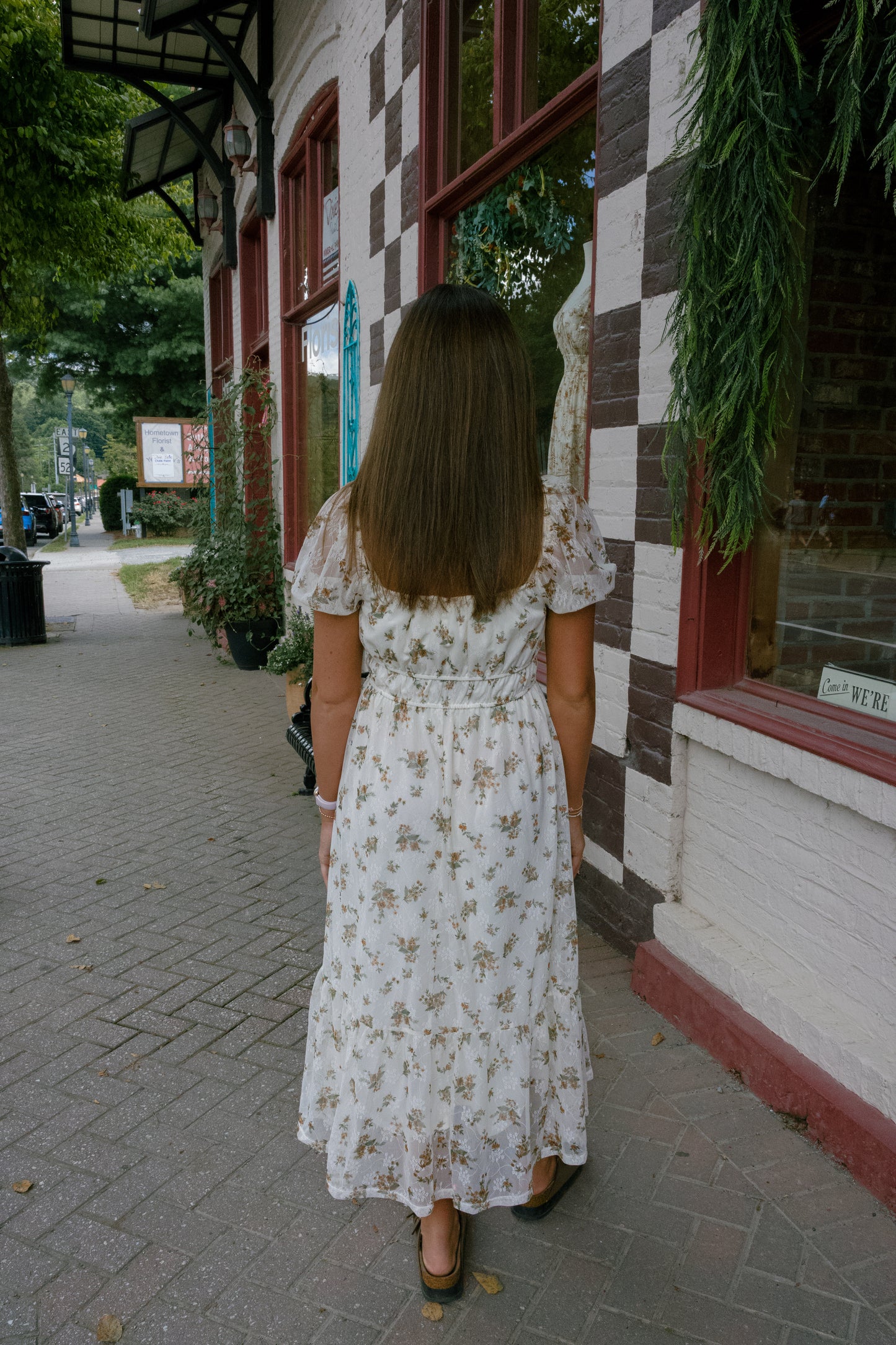 Juliet Midi Dress - Cream