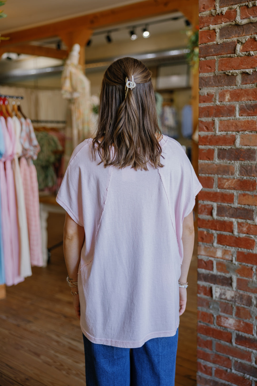 Melanie Top - Soft Pink