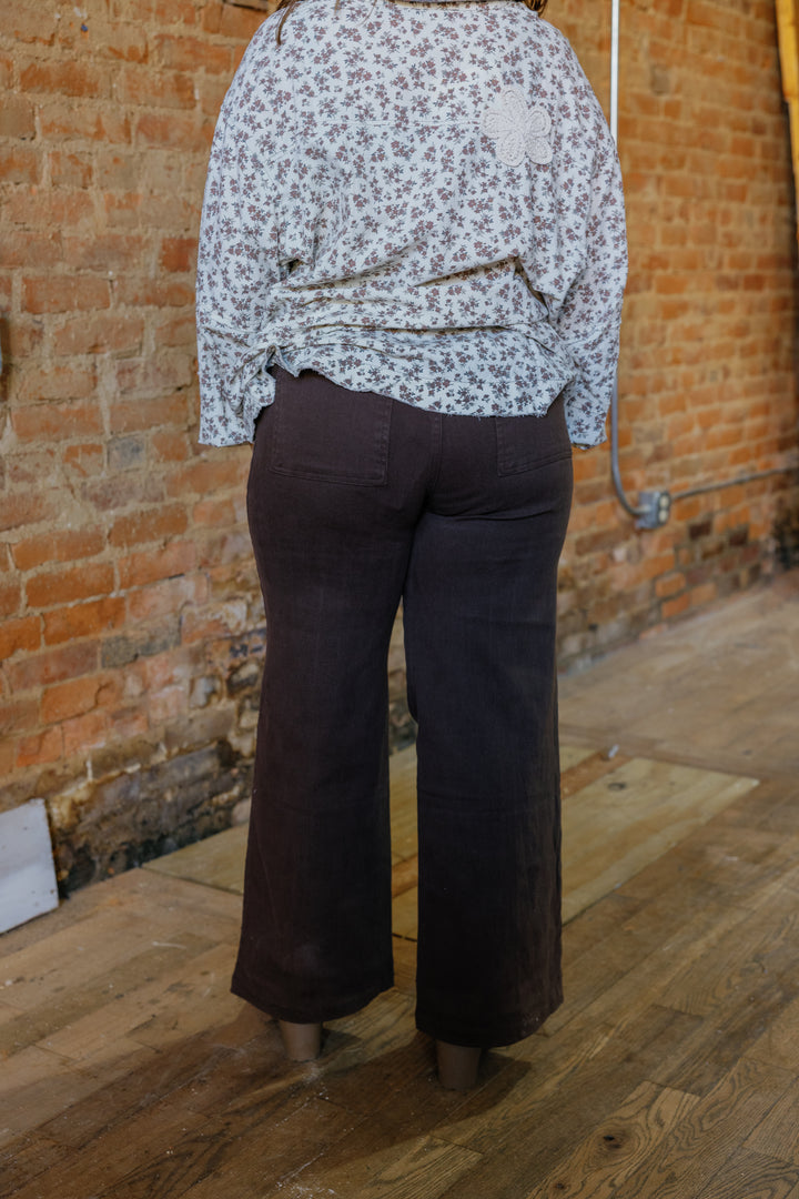Avery Pants - Brown