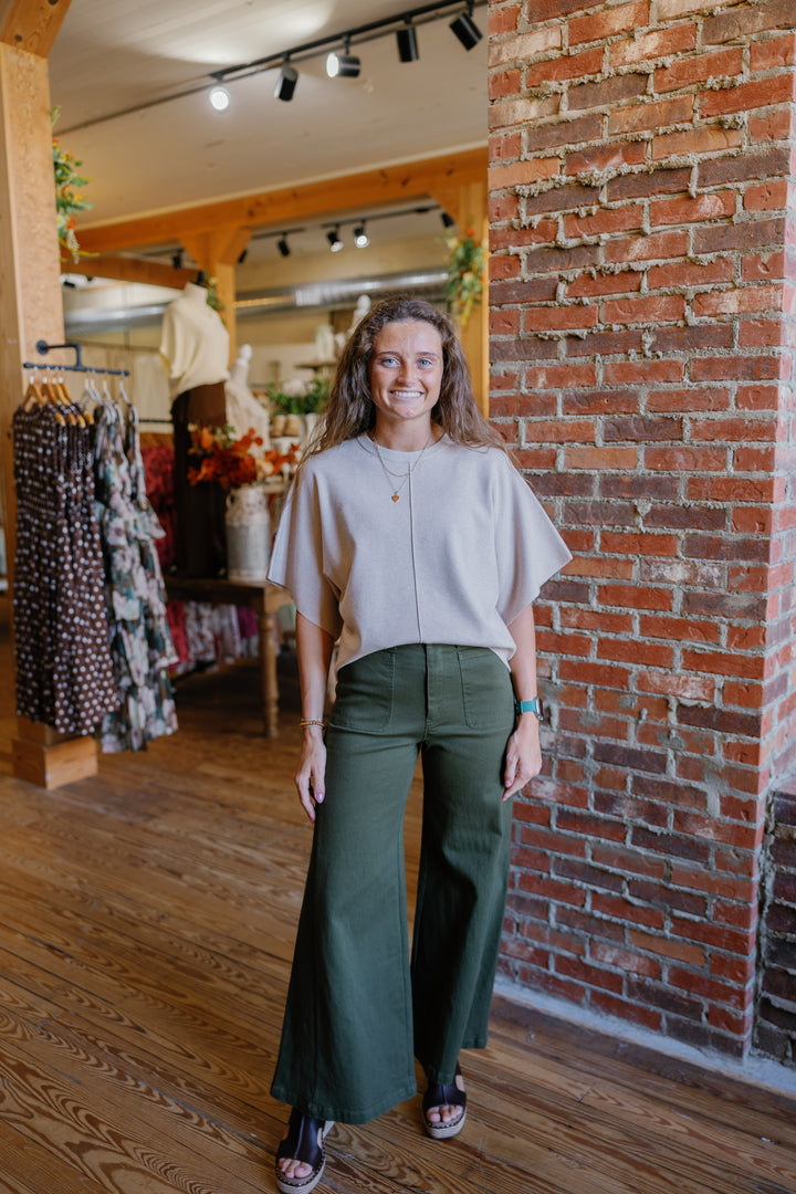 Emma Pants - Olive
